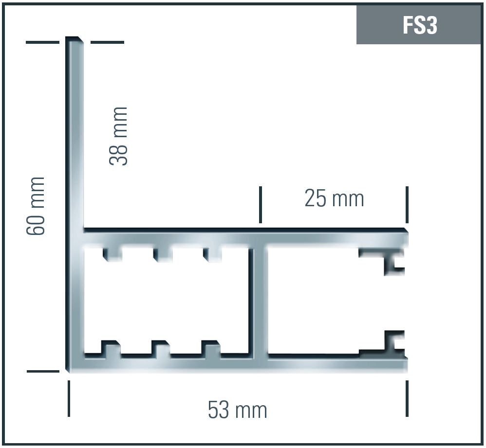 FS3 Mini Profilzeichnung